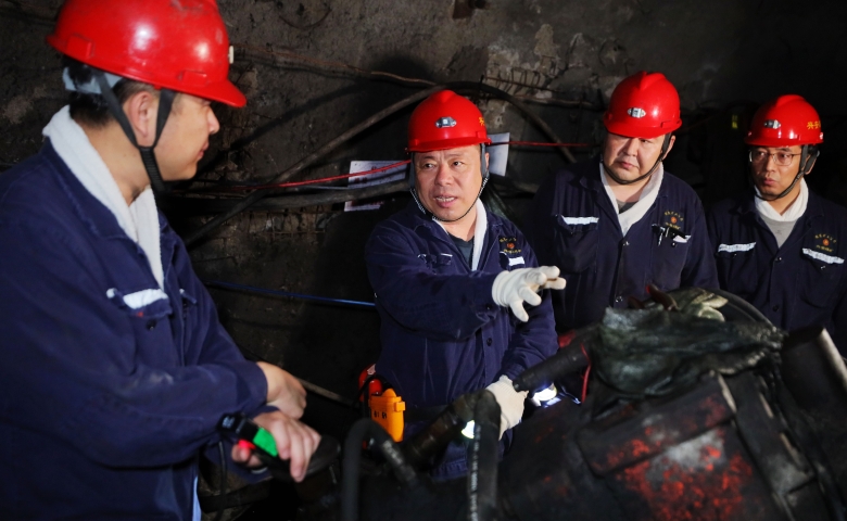 張秉德到興安礦調研檢查工作